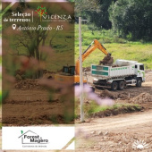 est�gio das obras